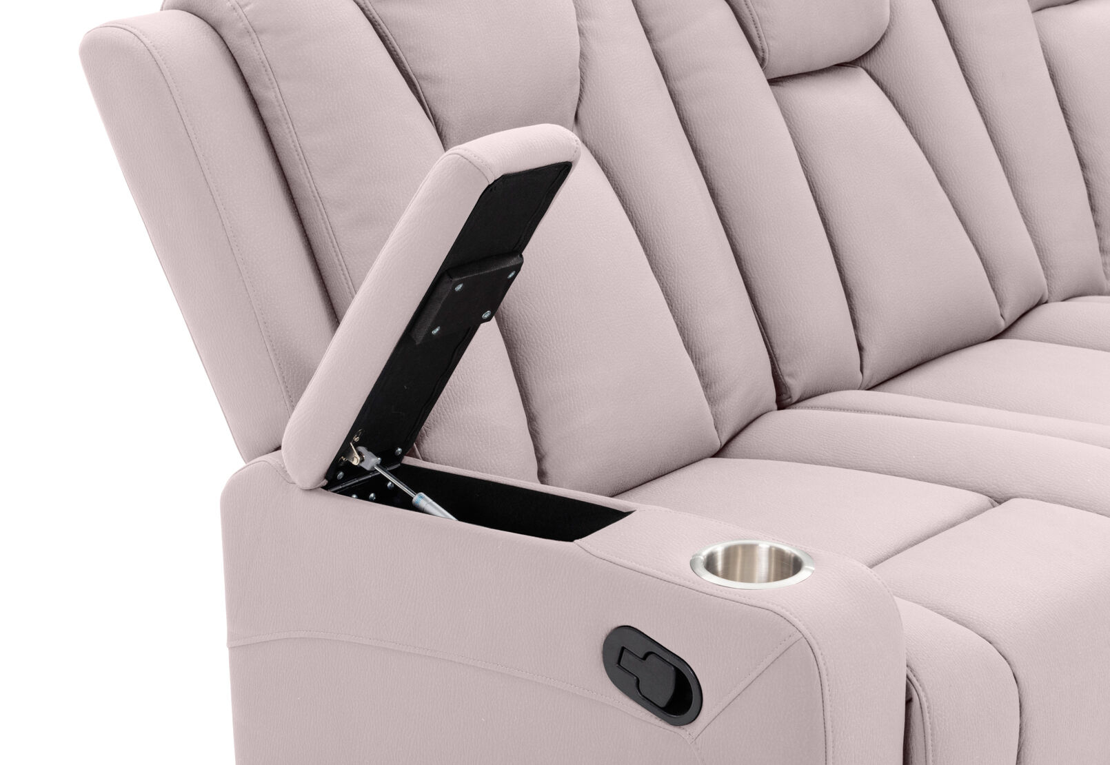 TRAVIS FABRIC - 3 Seater with Recliners TRAVIS FABRIC