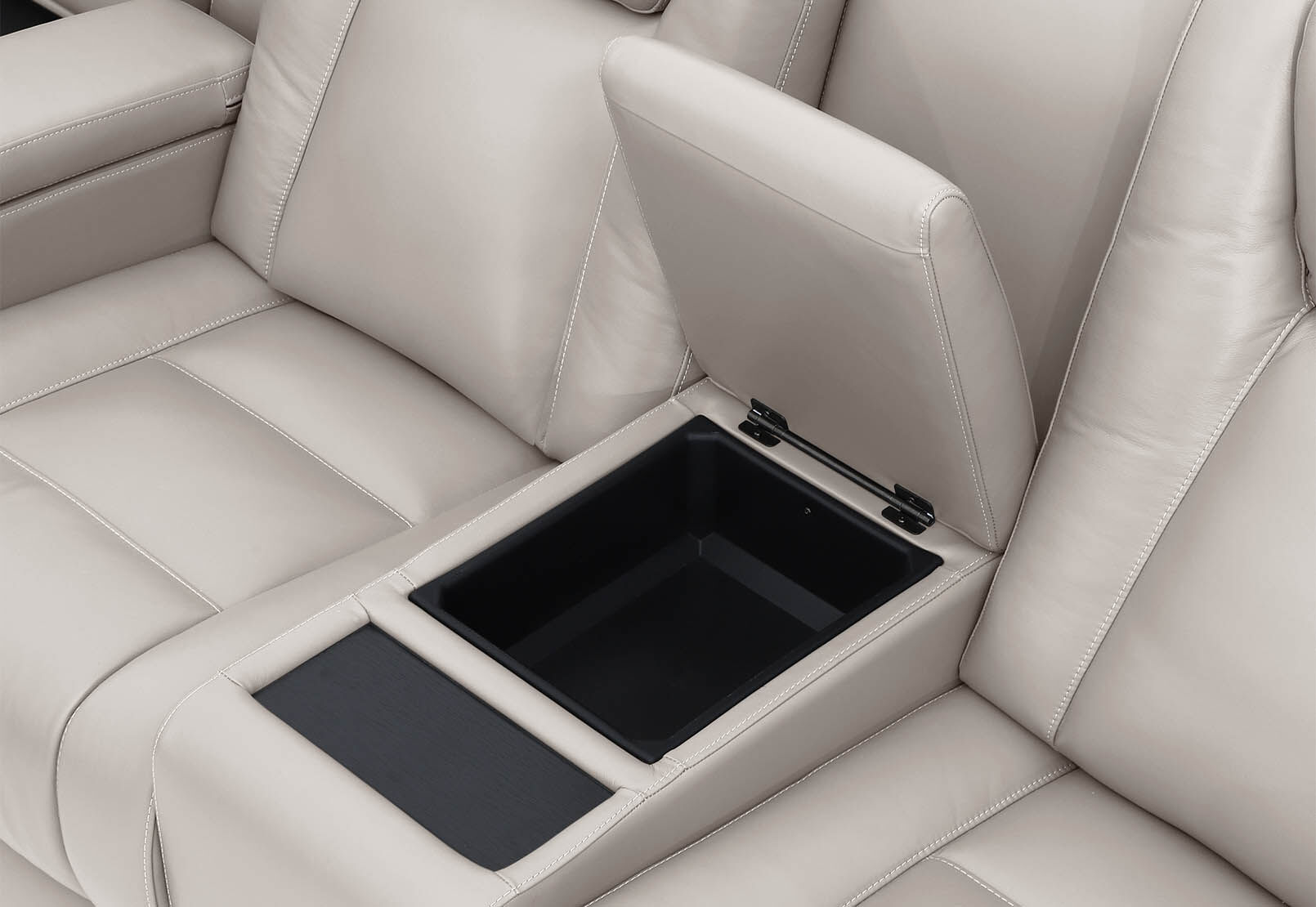 SENTINAL MK2 LEATHER - 4 Piece Corner with LHF Console SENTINAL MK2 LEATHER