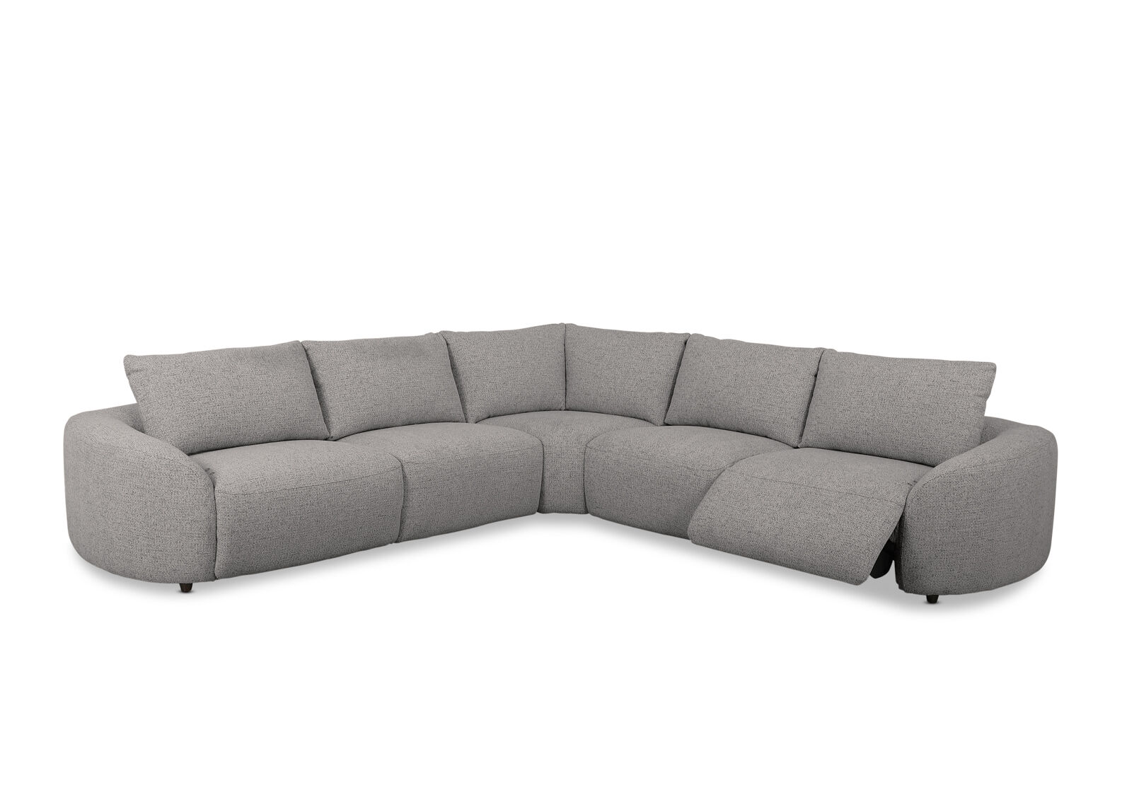 ARETHA FABRIC - Corner Lounge with Electric Recliner ARETHA FABRIC