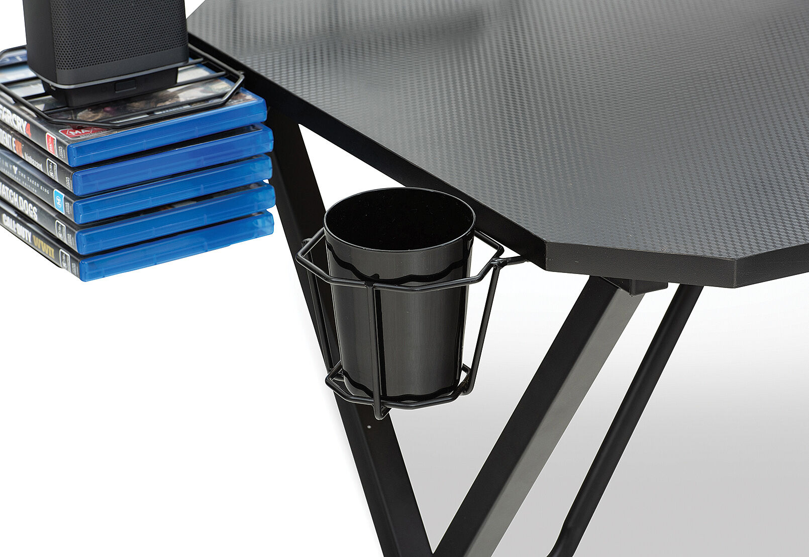 BLACK SY100 Gaming Desk Amart Furniture