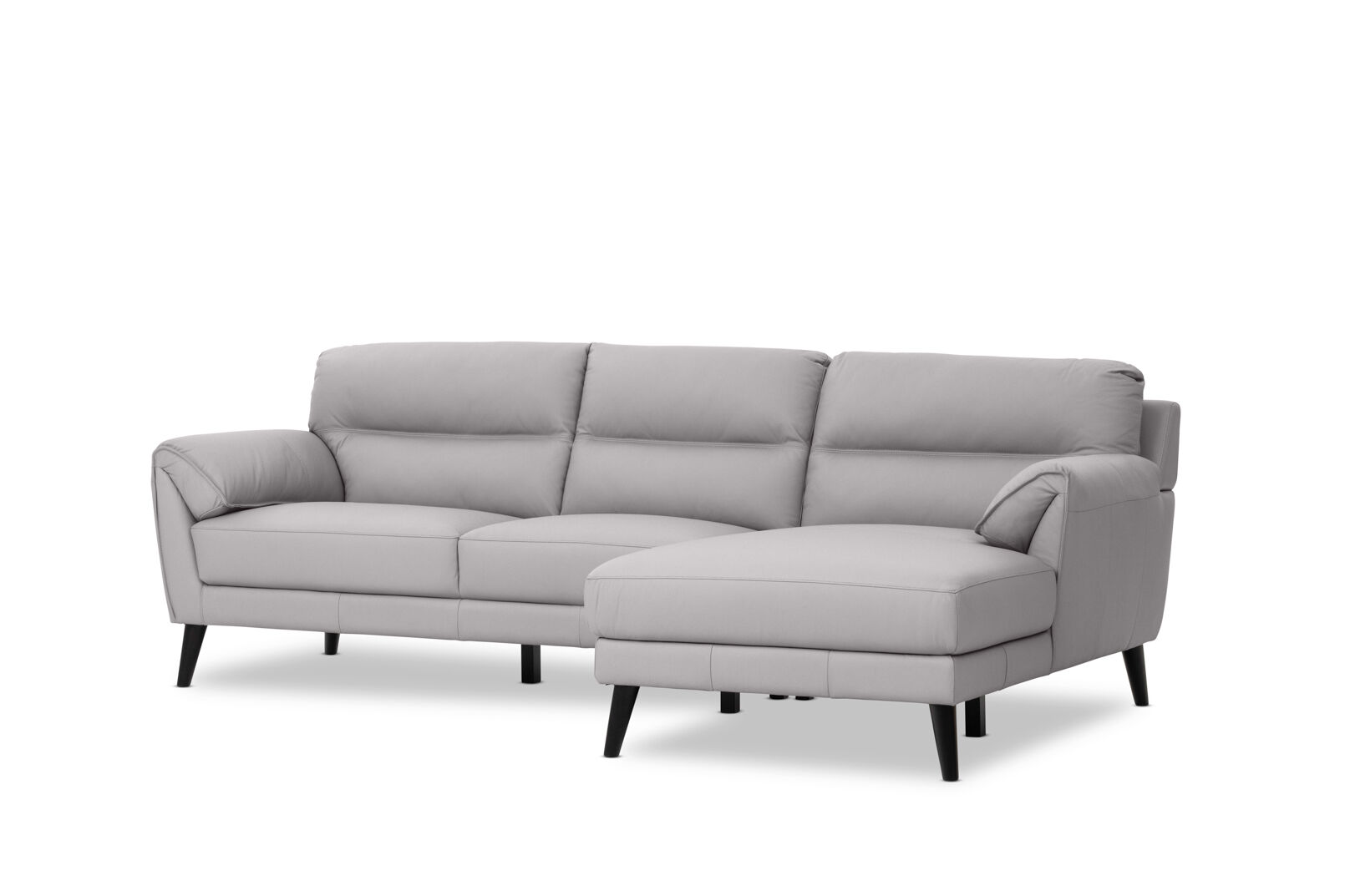 LYDIA LEATHER - 3 Seater RHF Chaise LYDIA LEATHER