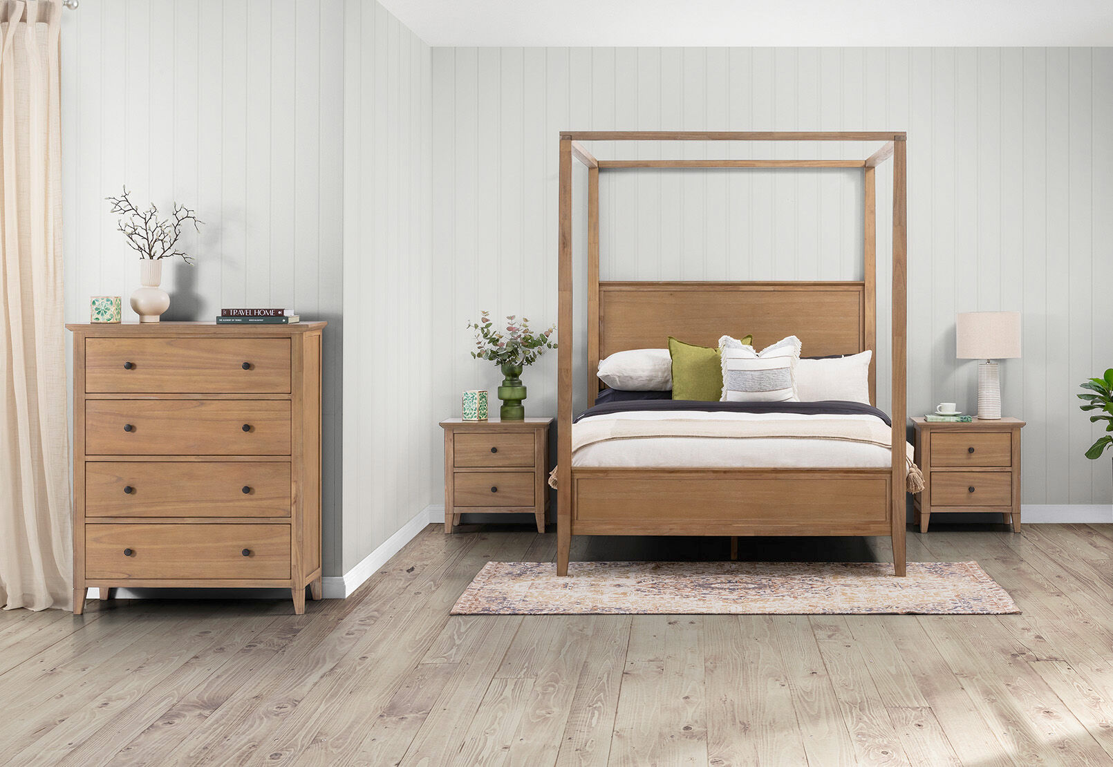 LOURDES - 4 Drawer Tall Chest LOURDES