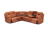 SENTINAL MK2 LEATHER - 5 Piece Corner with RHF 3 Seater SENTINAL MK2 LEATHER
