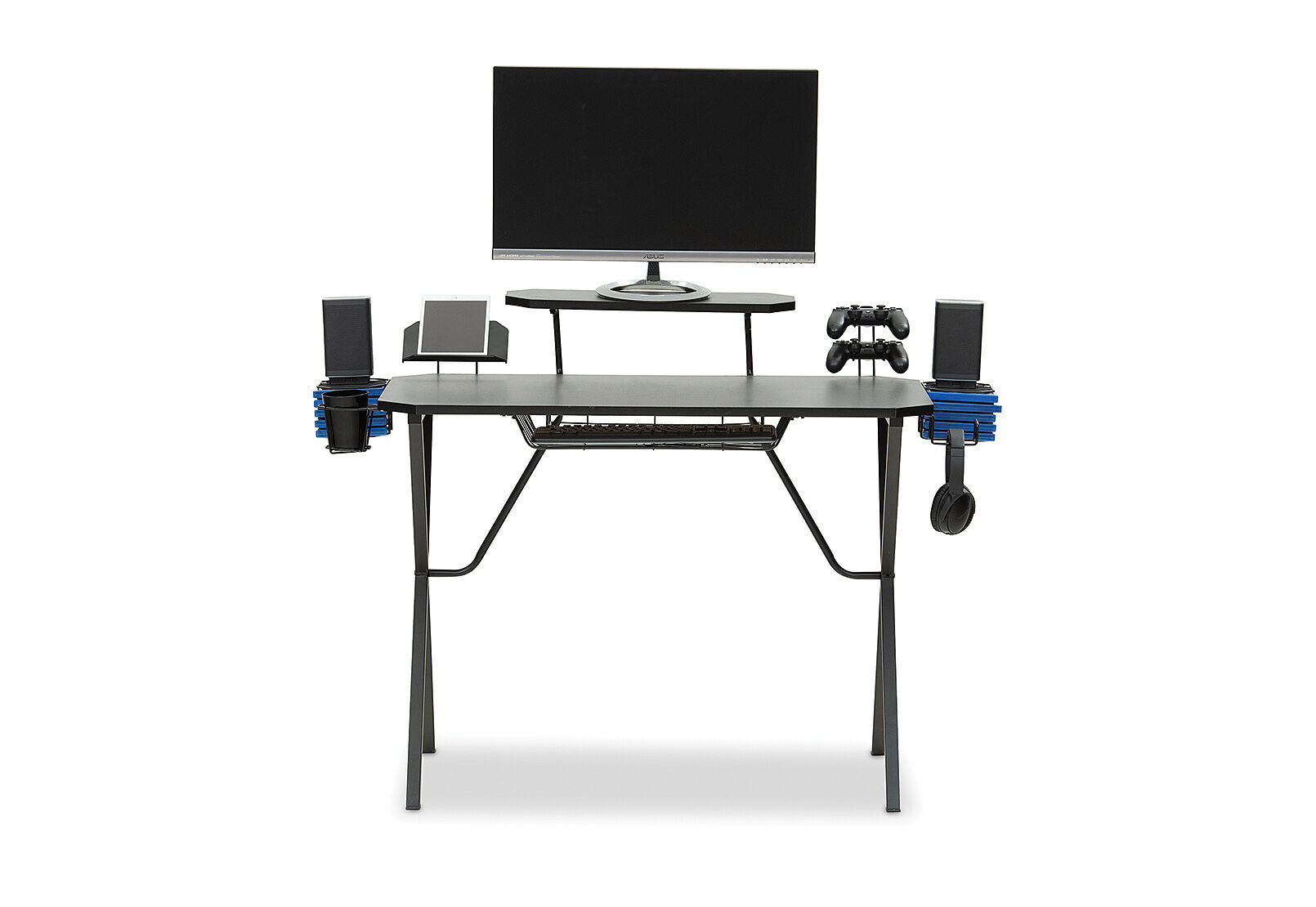 BLACK SY100 Gaming Desk Amart Furniture