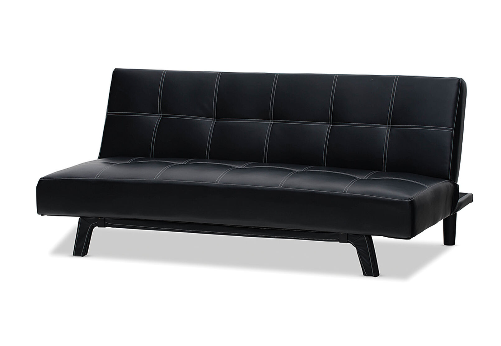 IRIS - Leather-Look Click Clack Sofa Bed IRIS