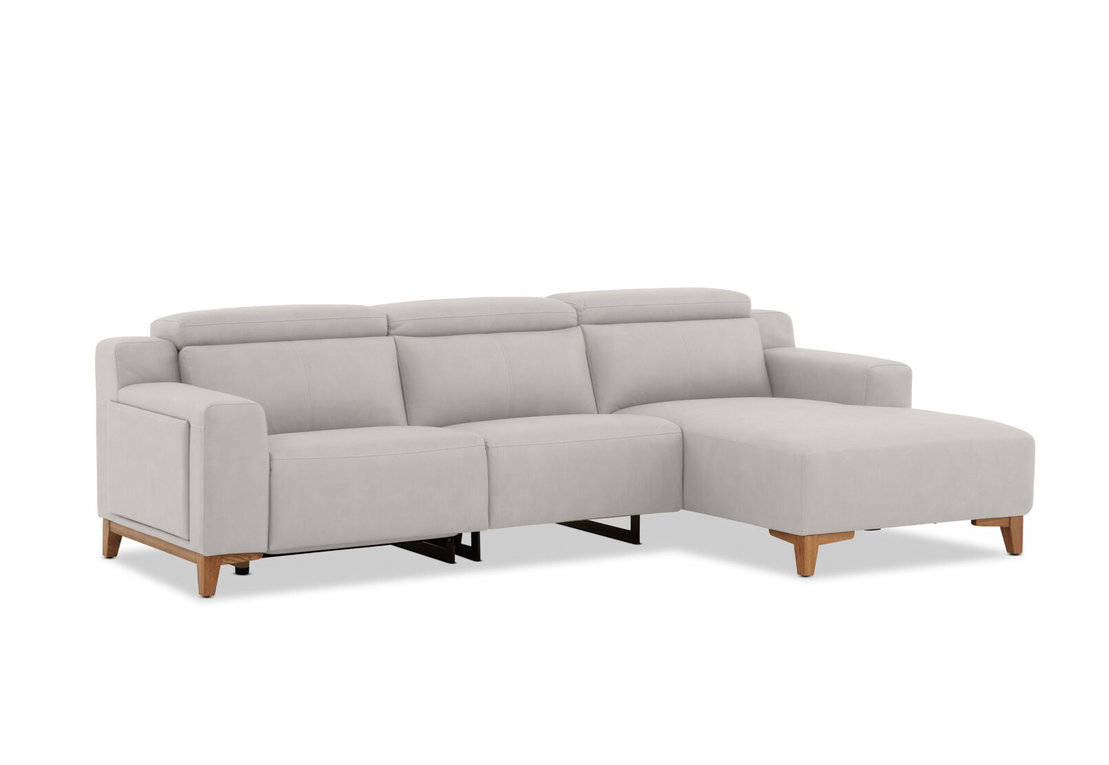 GAGE FABRIC - 3 Seater Sofa with Electric Recliner & RHF Chaise GAGE FABRIC