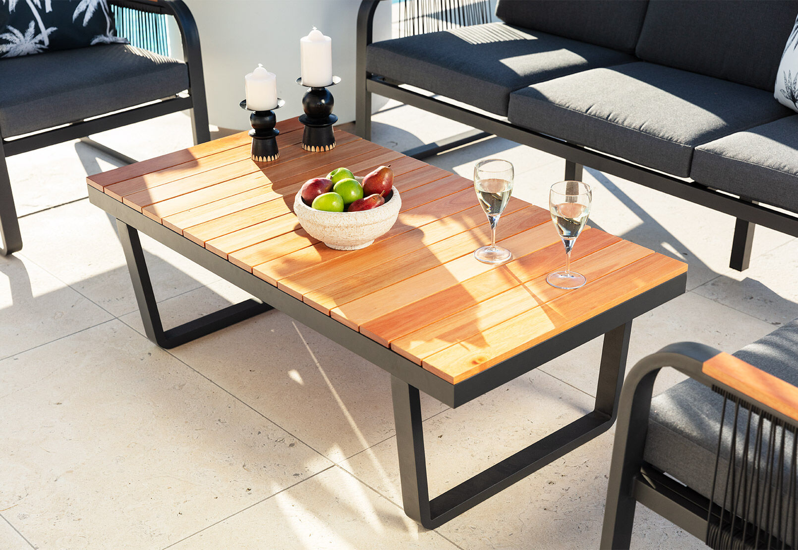 STROMBOLI - 4 Piece Outdoor Lounge Setting STROMBOLI