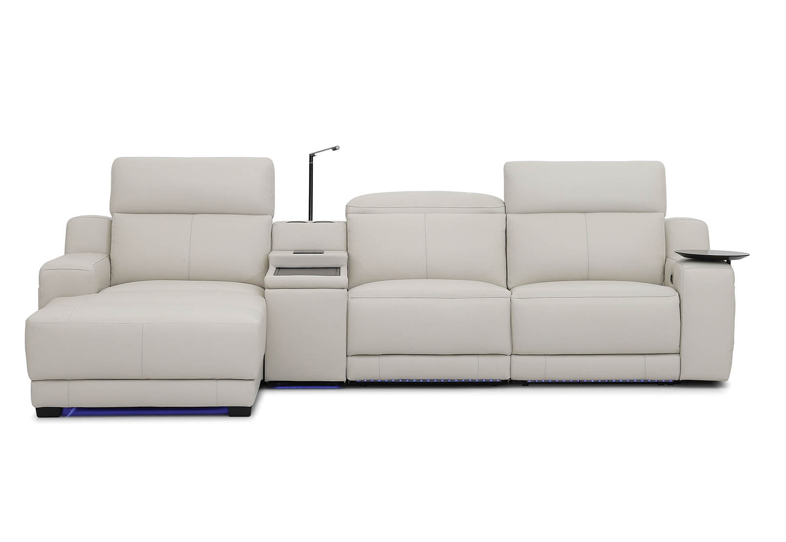 CASSIUS MK2 LEATHER - 3 Seater LHF Chaise CASSIUS MK2 LEATHER