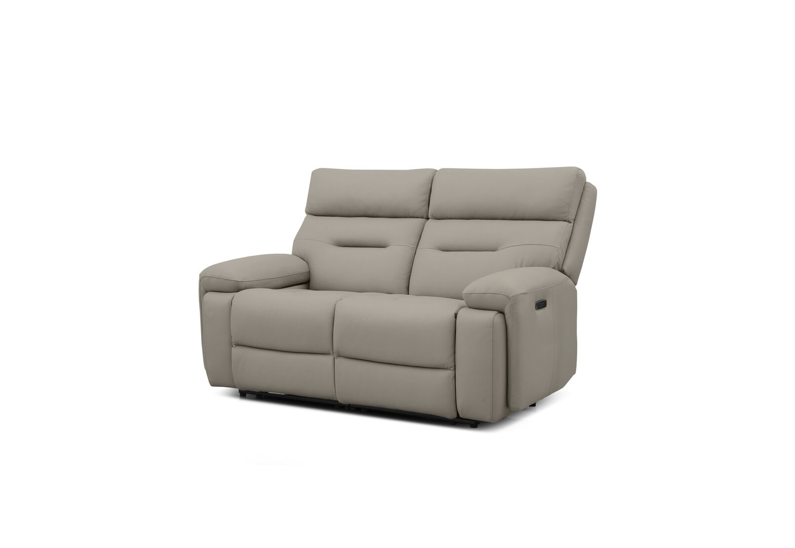 HOLLYWOOD LEATHER - 2 Seater Sofa with Electric Recliners HOLLYWOOD LEATHER