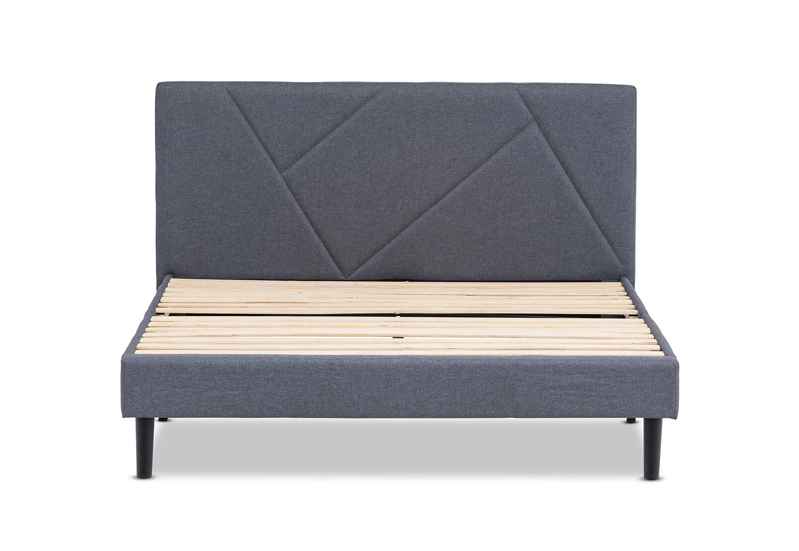 FRAZIER - Dark Grey King Bed FRAZIER
