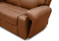 HOLLYWOOD FABRIC - Media 2 Seater with Electric Recliners HOLLYWOOD FABRIC