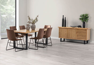 HAROLIN - 7 Piece Dining Suite with Loire Dining Chairs