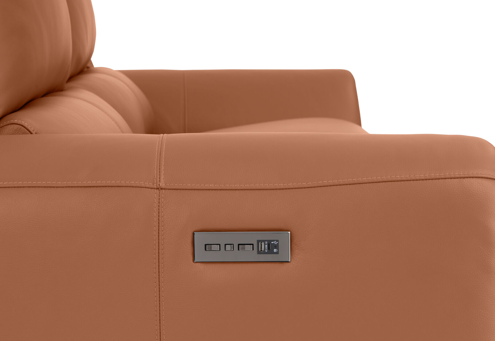 DOMINICO LEATHER - 2.5 Seater Electric Recliners DOMINICO LEATHER