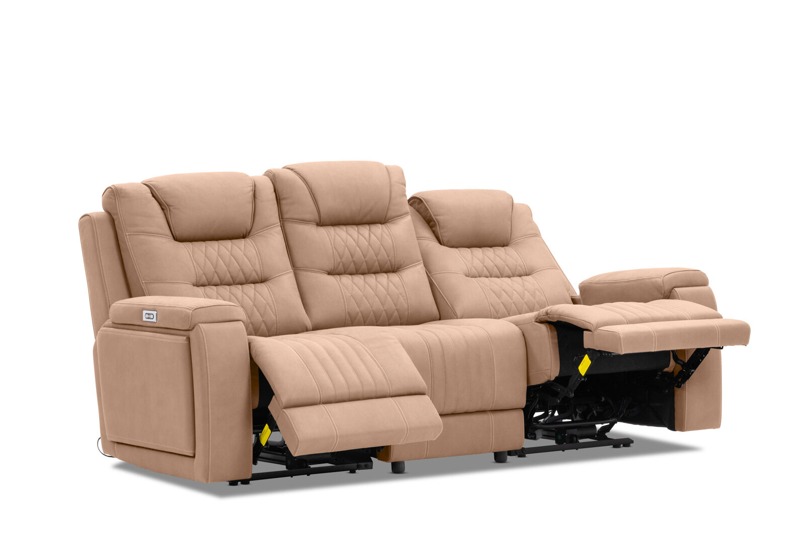 AGASSI FABRIC - 3 Seater with Dual Motor Recliner AGASSI FABRIC