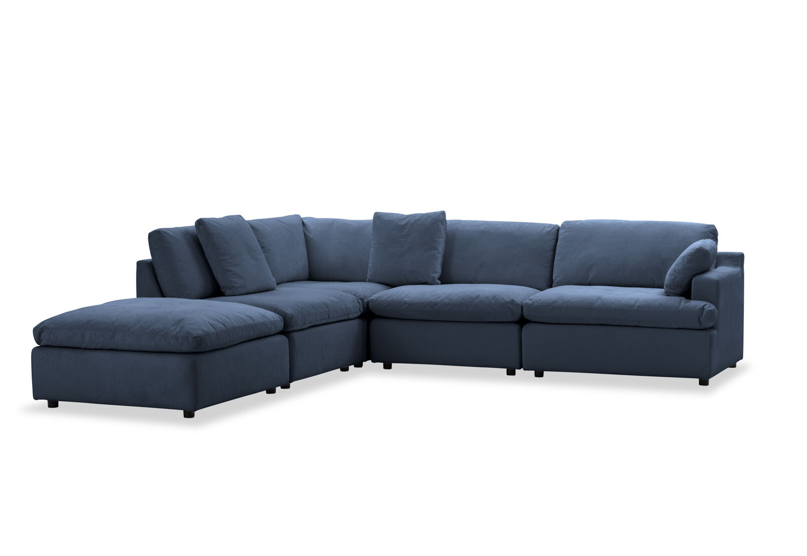 SUNNI FABRIC - 5 Piece Lounge Setting SUNNI FABRIC