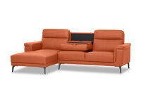 CAPEL LEATHER - 3 Seater Sofa with LHF Chaise CAPEL LEATHER