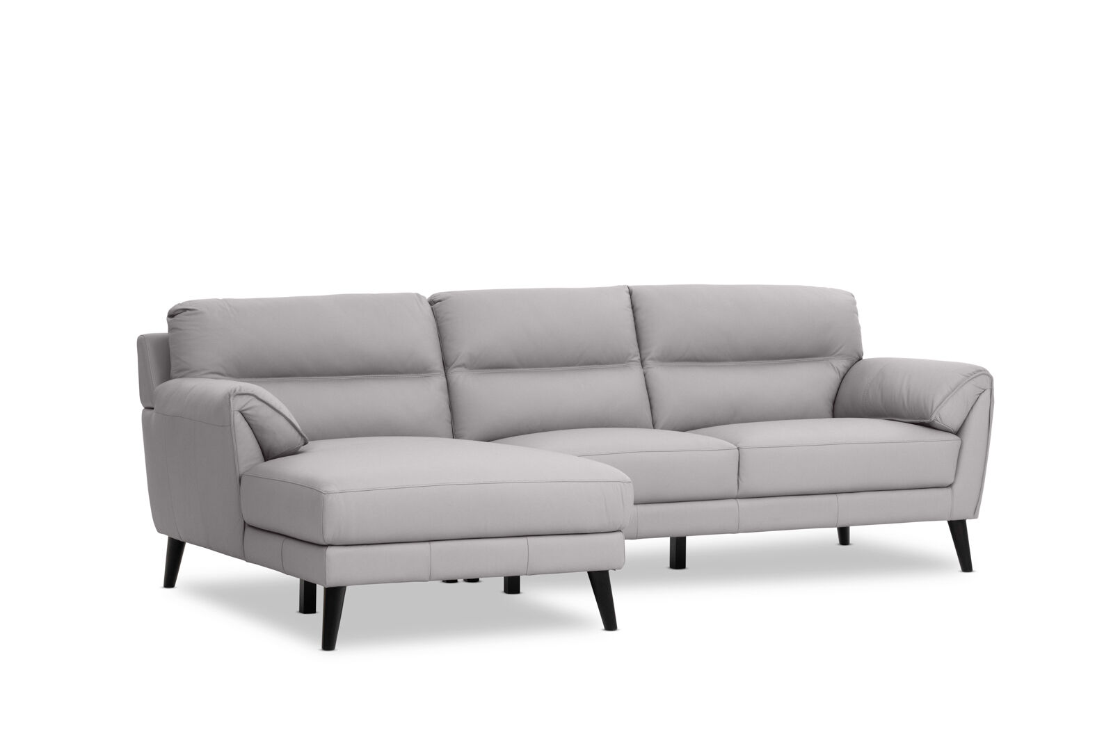 LYDIA LEATHER - 3 Seater LHF Chaise LYDIA LEATHER