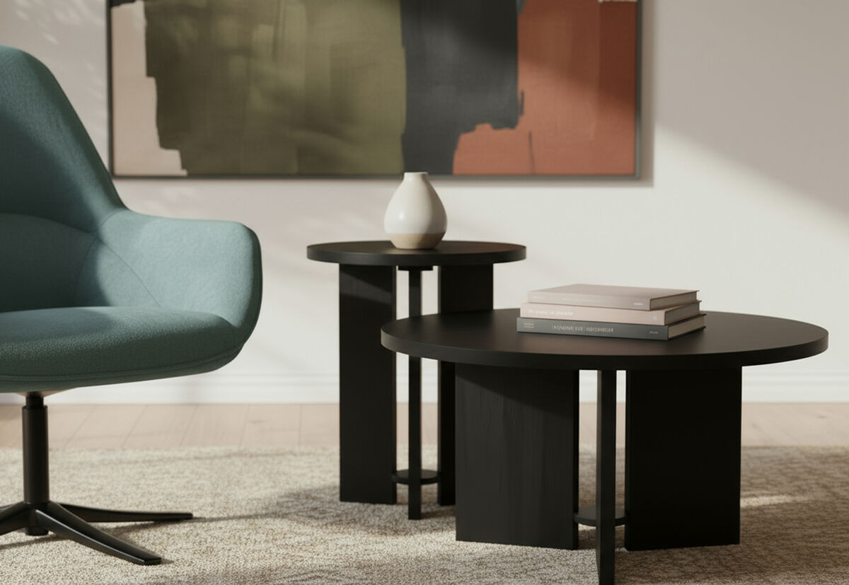 OLIVIER - Set of 2 Coffee Tables OLIVIER