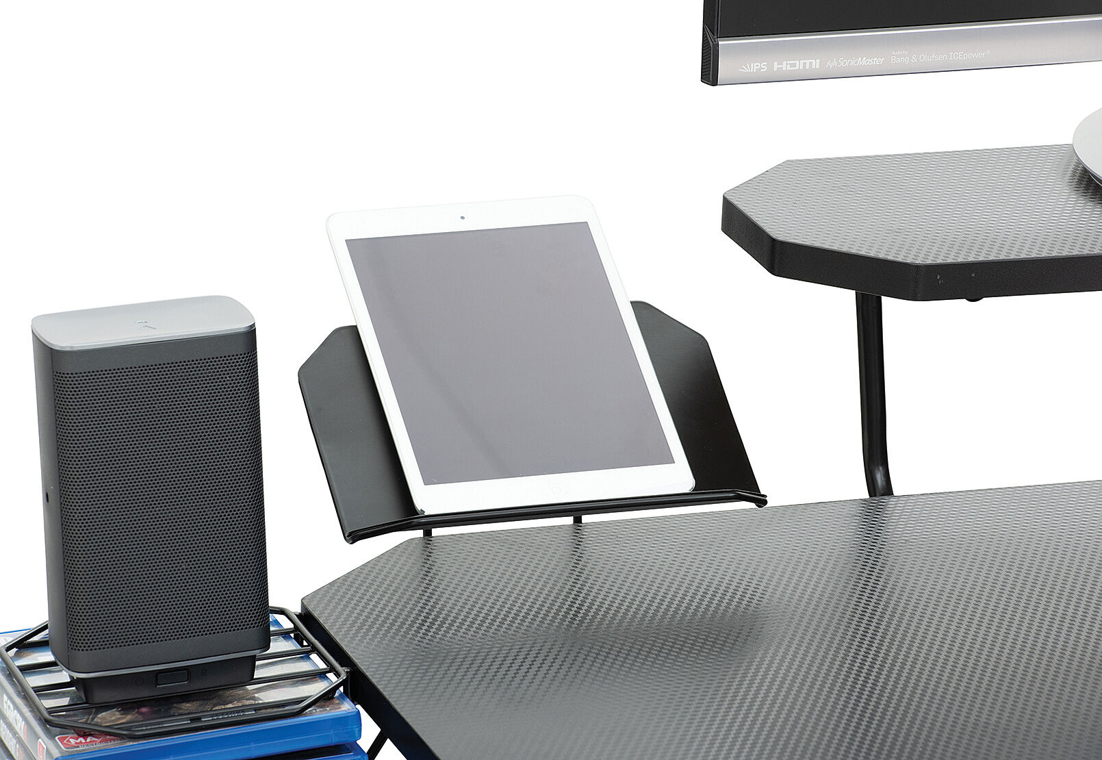 BLACK SY100 Gaming Desk Amart Furniture