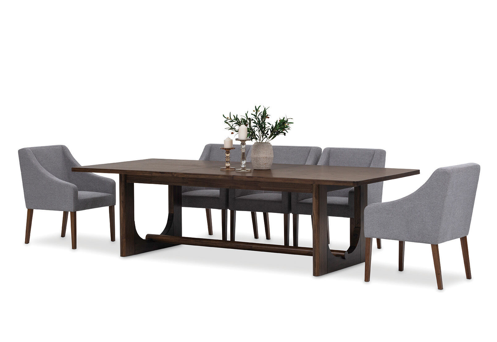 NICCOLO - 9 Piece Extension Dining Suite with Volante Dining Chairs NICCOLO