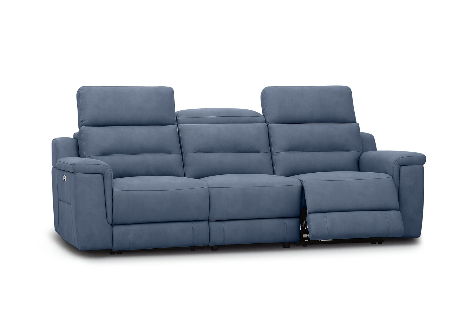 JEFFRIES FABRIC - 3 Seater Electric Recliners JEFFRIES FABRIC