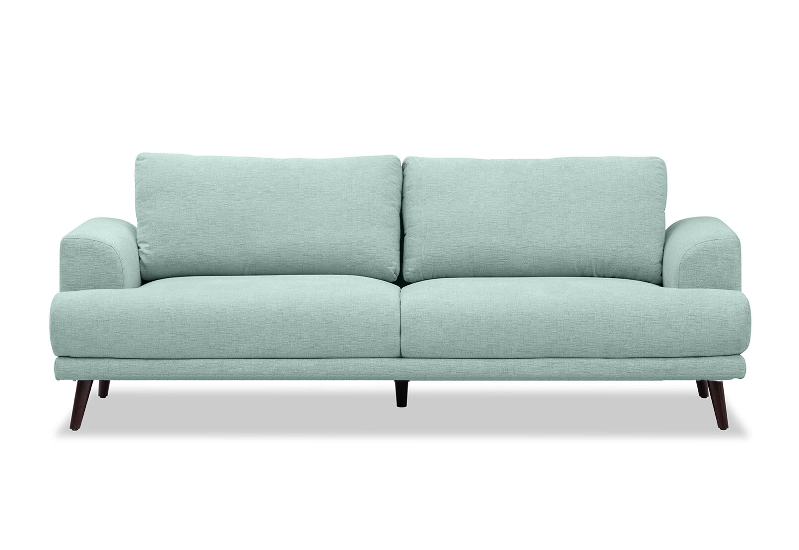 AQUA CHELSEY Fabric 3 Seat Sofa