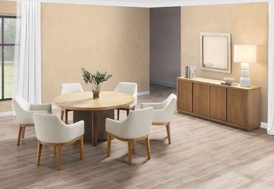 THORIN - 7 Piece Suite with Armondo Chairs
