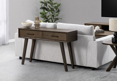 AUGUSTUS - 2 Drawer Sofa Table