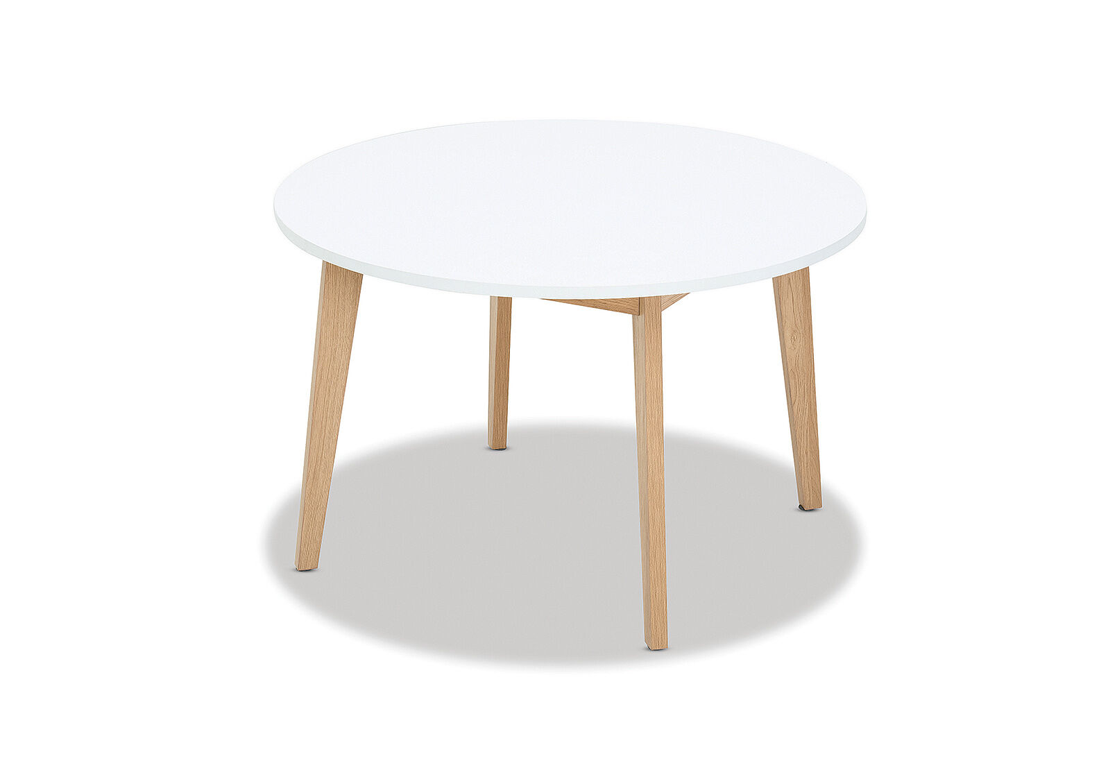 WHITE OAK ALYSSA Round Dining Table