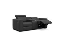 DAMIAN LEATHER - 2 Seater Sofa with inbuilt Electric Recliners DAMIAN LEATHER