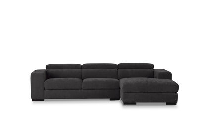 DARIO FABRIC - 3 Seater RHF Chaise