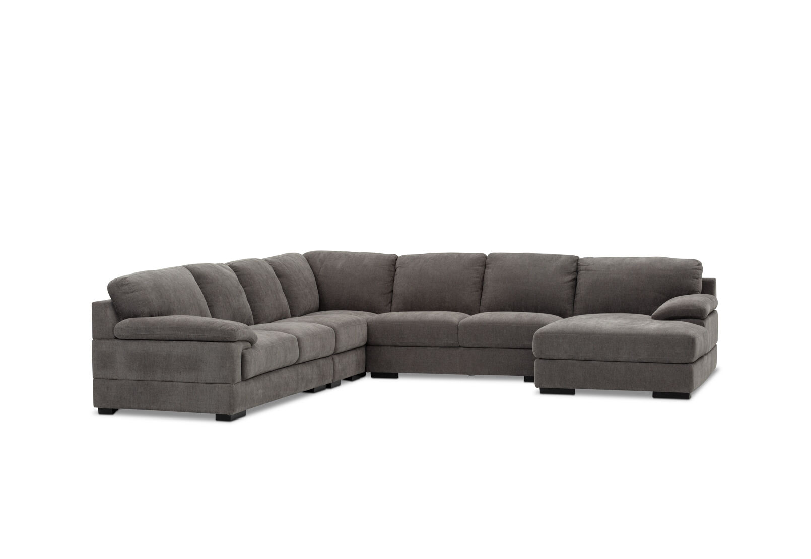 CANDACE FABRIC - 7 Seater Corner RHF Chaise CANDACE FABRIC