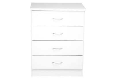 SPACESAVER - 4 Drawer Narrow Tall Chest