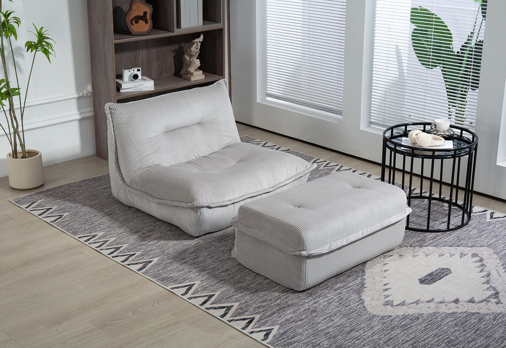 BENITEZ - Accent Chair and Ottoman BENITEZ