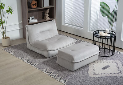 BENITEZ - Accent Chair and Ottoman