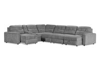 BEVERLY FABRIC - Corner with Sliders BEVERLY FABRIC