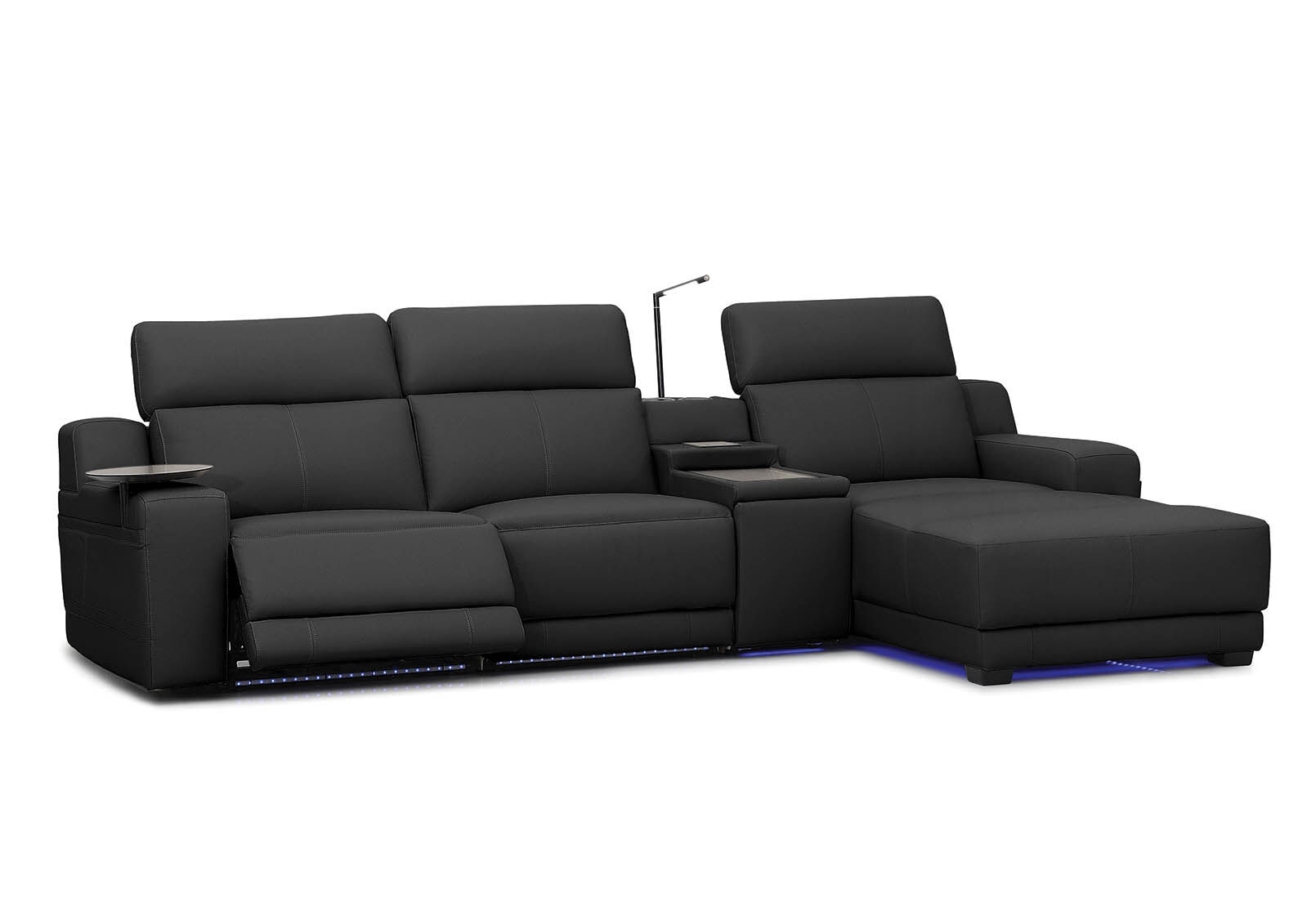 CASSIUS MK2 LEATHER - 3 Seater RHF Chaise CASSIUS MK2 LEATHER