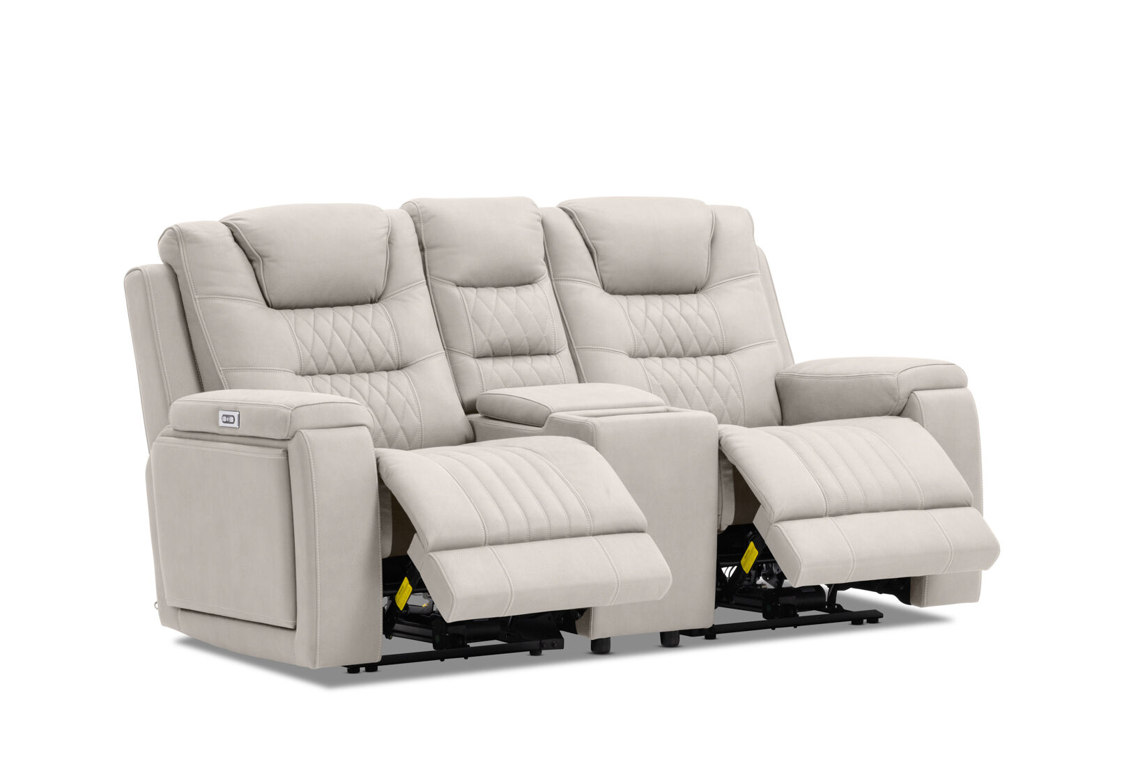 AGASSI FABRIC - 2 Seater with Dual Motor Recliners AGASSI FABRIC