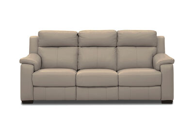 CAPELLO - Leather 3 Seater Sofa with 2 Inbuilt Electric Recliners