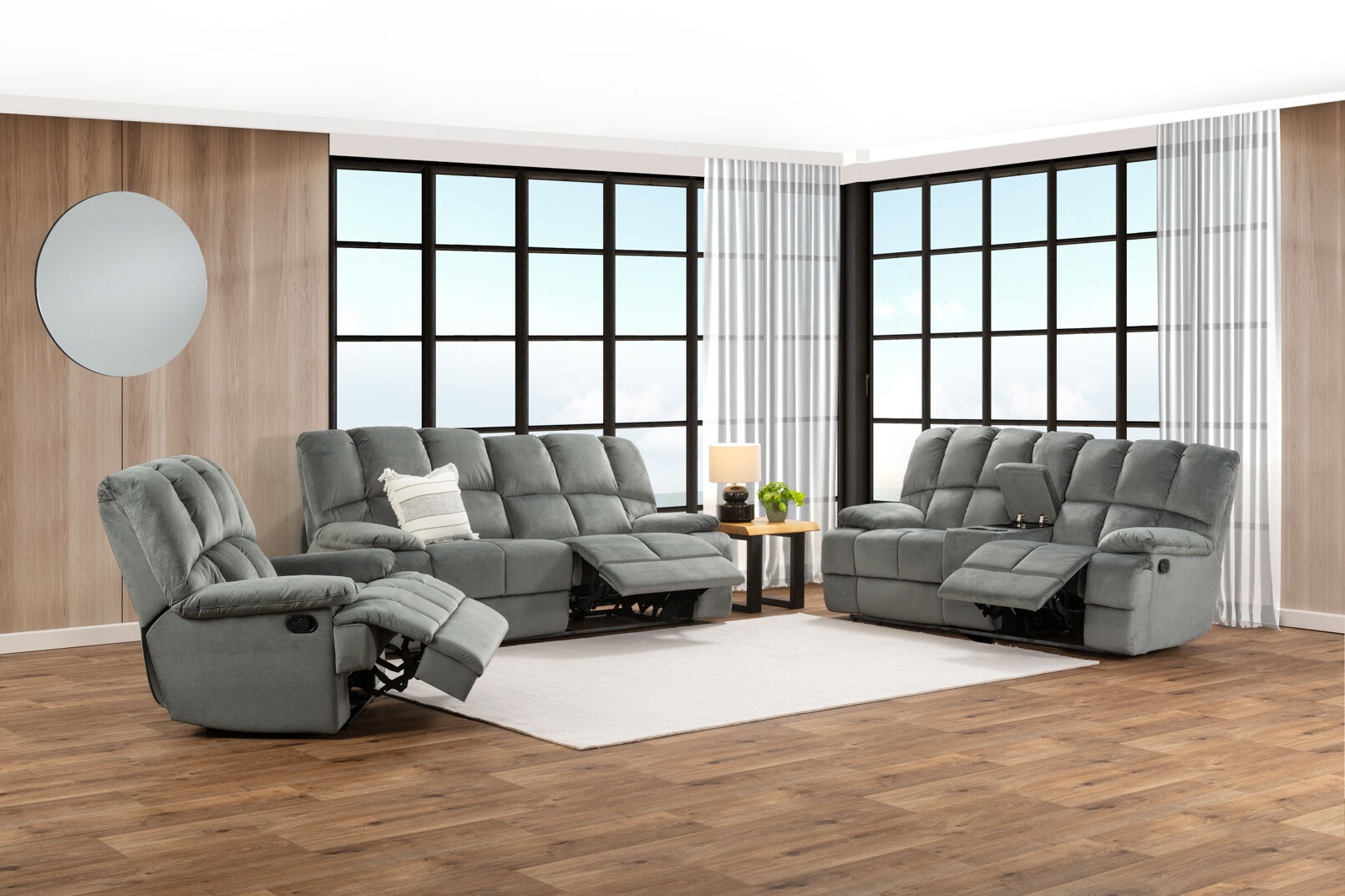 LEBRON FABRIC - Recliner LEBRON FABRIC