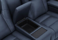 SENTINAL MK2 LEATHER - 5 Piece Corner with LHF Console SENTINAL MK2 LEATHER