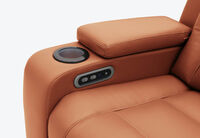 SENTINAL MK2 LEATHER - 4 Piece Corner with LHF Console SENTINAL MK2 LEATHER