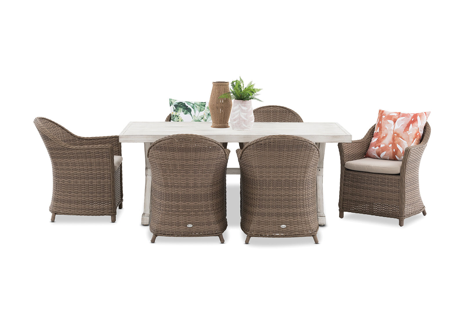 MIAMI - 7 Piece Outdoor Dining Setting. MIAMI