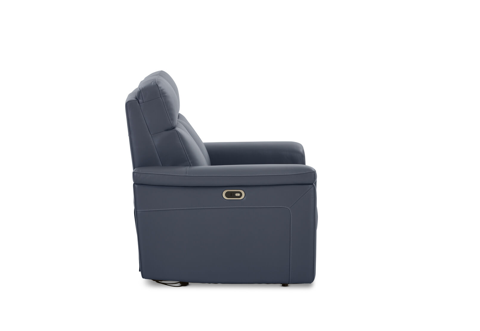 SERGIO LEATHER - 2 Seater with Electric Recliners SERGIO LEATHER