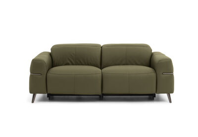 SERAFINI LEATHER - 2.5 Seater with Inbuilt Electric Recliners