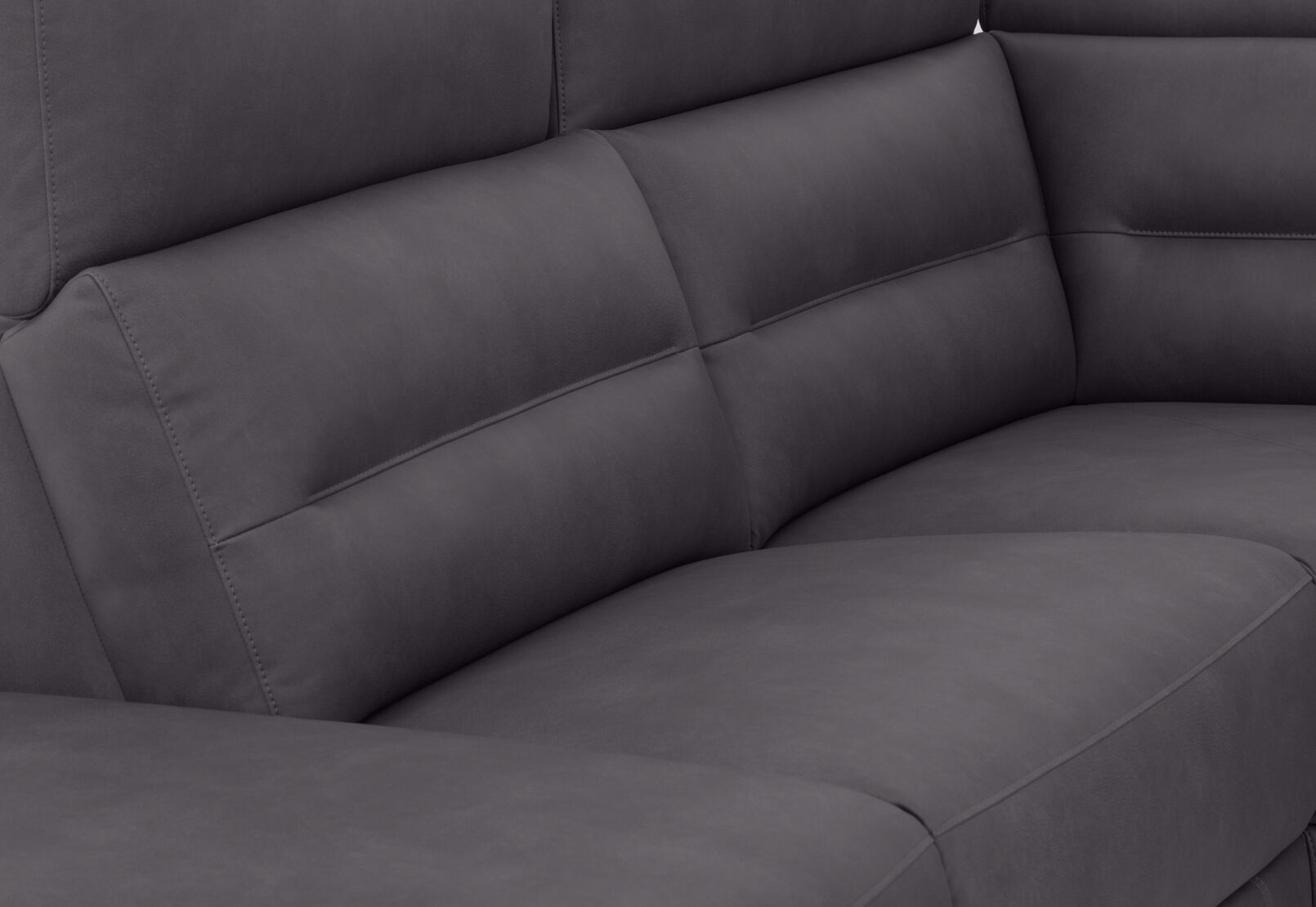 JEFFRIES FABRIC - Corner Lounge with Inbuilt Electric Recliner and LHF Chaise JEFFRIES FABRIC