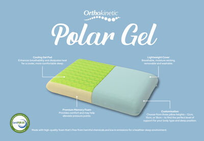 ORTHOKINETIC - Polar Gel Pillow - Low