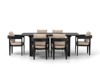 CONJOLA - 7 Piece Outdoor Dining Suite CONJOLA