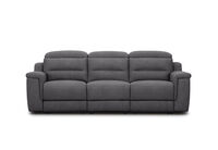 JEFFRIES FABRIC - 3 Seater Electric Recliners JEFFRIES FABRIC