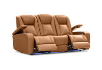 SENTINAL MK2 LEATHER - 3 Seater with 2 Electric Recliners SENTINAL MK2 LEATHER